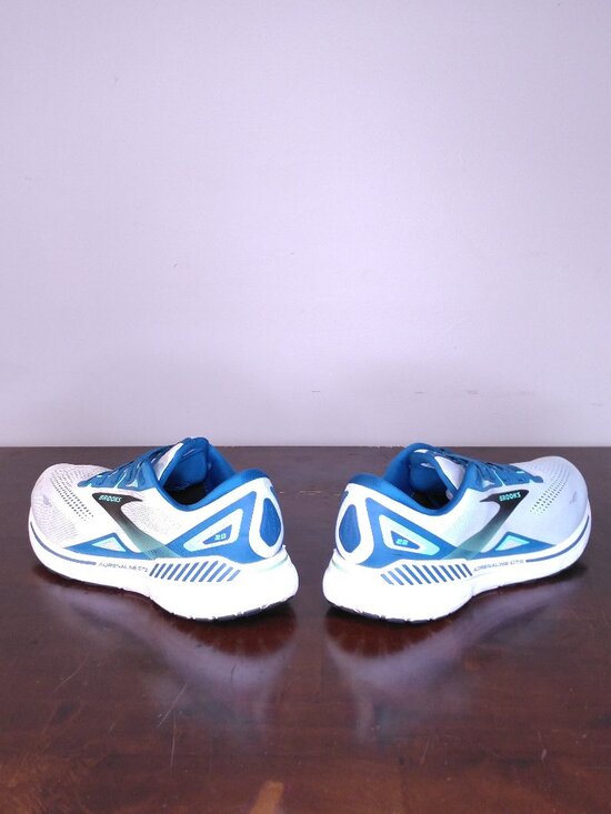 BROOKS Adrenaline GTS Shoes Mens SIZE 15 1103911D427 BLUE Gray COOL GREY White main image 13
